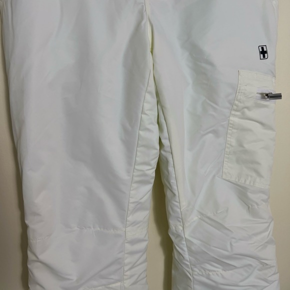 Swiss Tech Womens Ski Snowboard Pants Ivory Small Insulated Outdoor Winter Warm - Picture 6 of 16